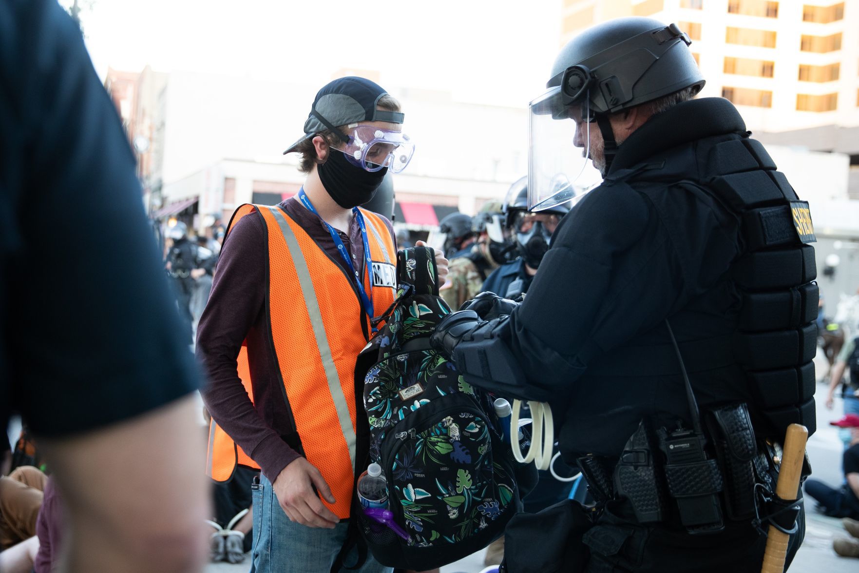 Protest Monday
